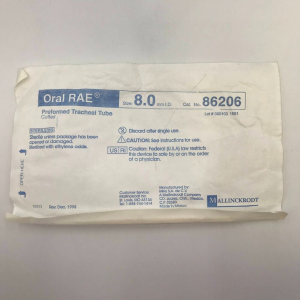 RAE Oral cuff 86206 8 mm