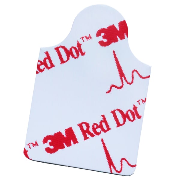 Red Dot ECG electrodes Resting TAB