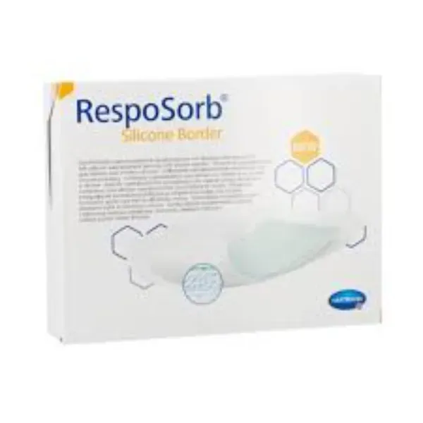Absorberend verband RespoSorb Sil Border - 20 x 25 cm