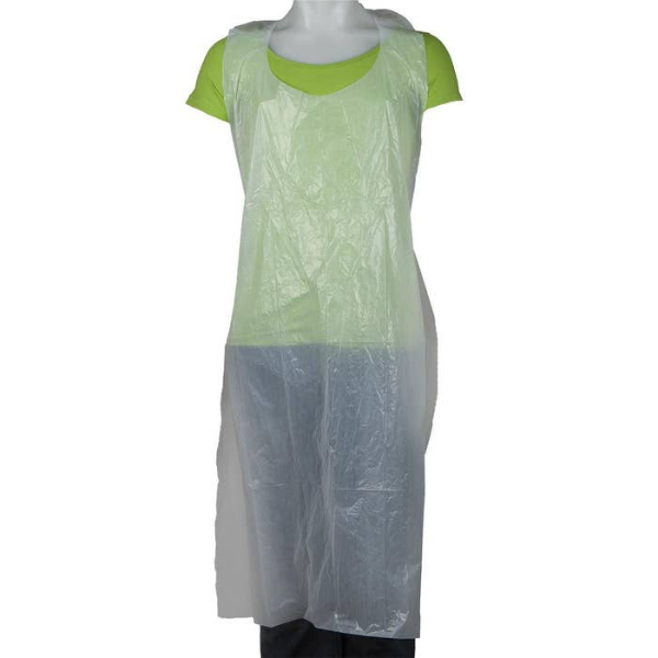 Schort PE 80 x 125 cm