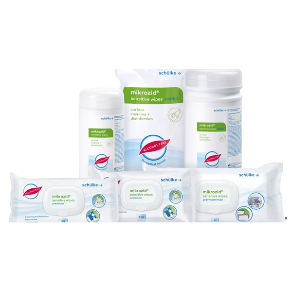 Schülke Mikrozid Sensitive wipes dispenser box