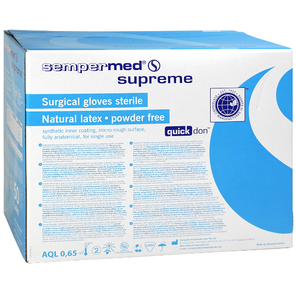 Sempermed Supreme OK chirurgische handschoen latex - 6