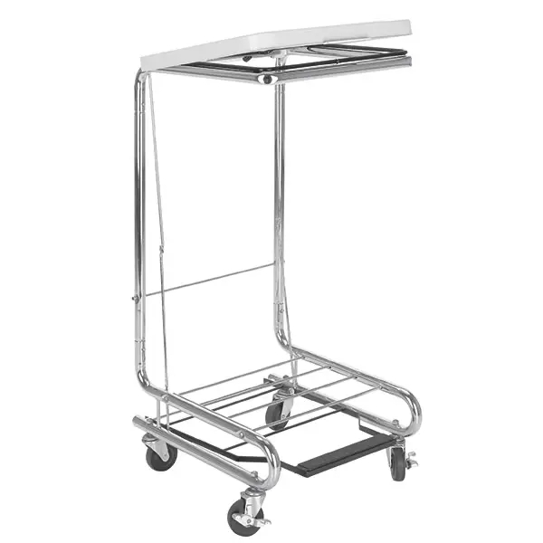 Servocomfort trolley waskar 97 x 48 x 53 met voetpedaal en metalen deksel