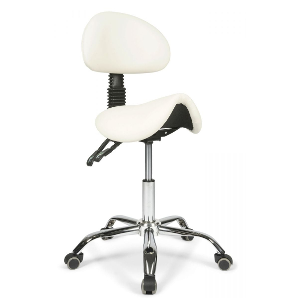 Servocomfort zadelkruk Profi - Wit