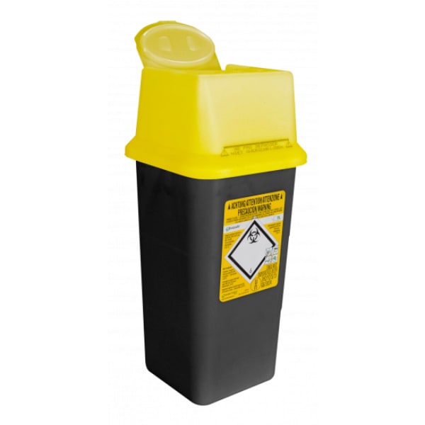 Sharpsafe naaldencontainer 7 liter, foto 2 van 2