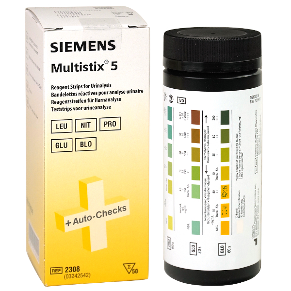 Siemens Multistix 5 teststrips