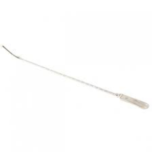 Sims uterussonde zilver buigzaam 32 cm