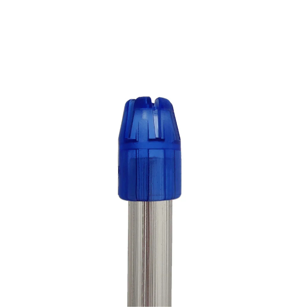 Speekselafzuiger met vaste dop blauw