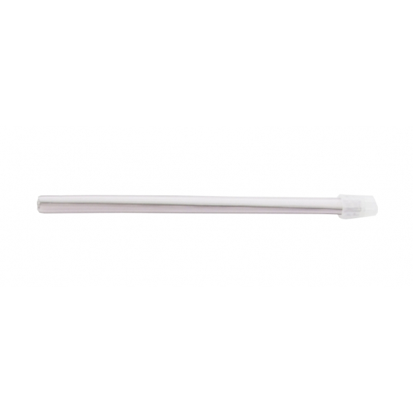 Speekselzuigers transparant 12,5 cm met vaste dop
