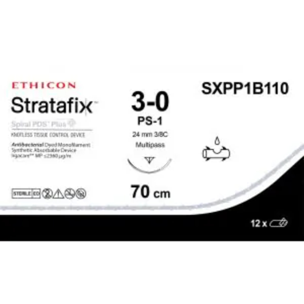 Stratafix Spiral PDS Plus 3-0 70cm PS-1