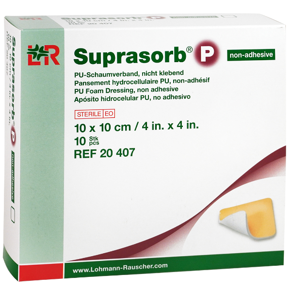 Suprasorb P schuimverband 10 x 10