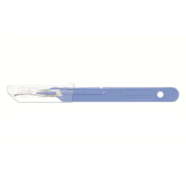Swann Morton steriele veiligheidsscalpelmesje met handvat nummer Stitch cutter