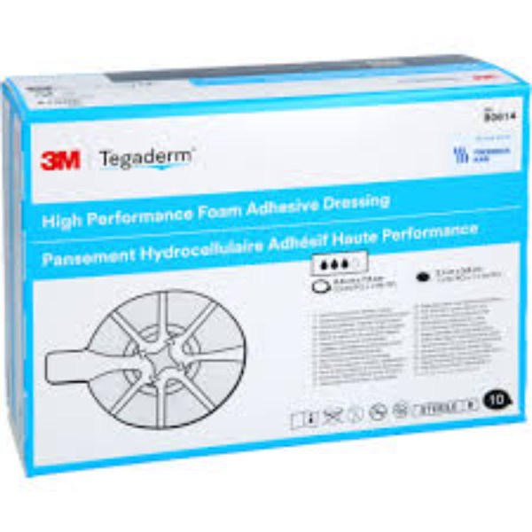 Tegaderm Foam Adhesive Mini 3,2 x 3,8 cm Ovaal