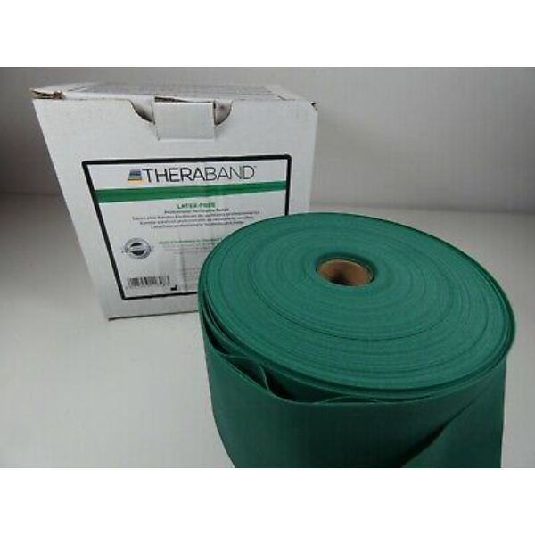 Theraband bewegingsband voordeelverpakking 45,7 meter - Groen