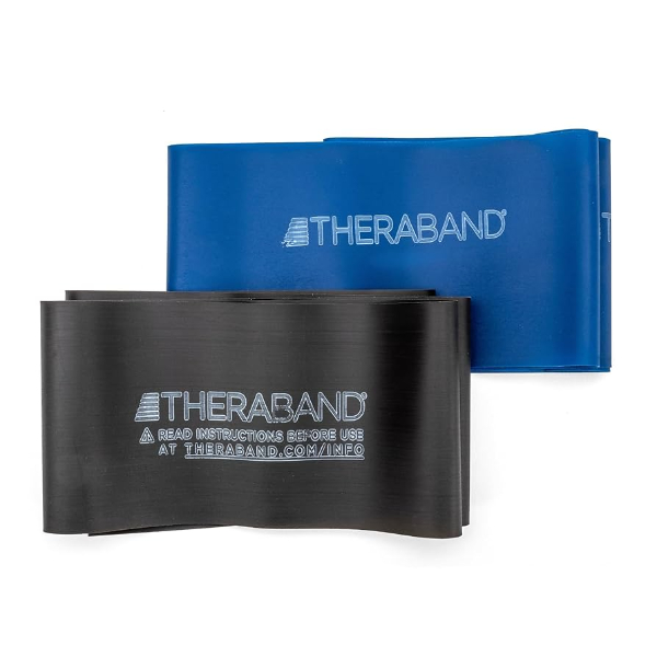 Theraband bewegingsband voordeelverpakking 45,7 meter - Zwart