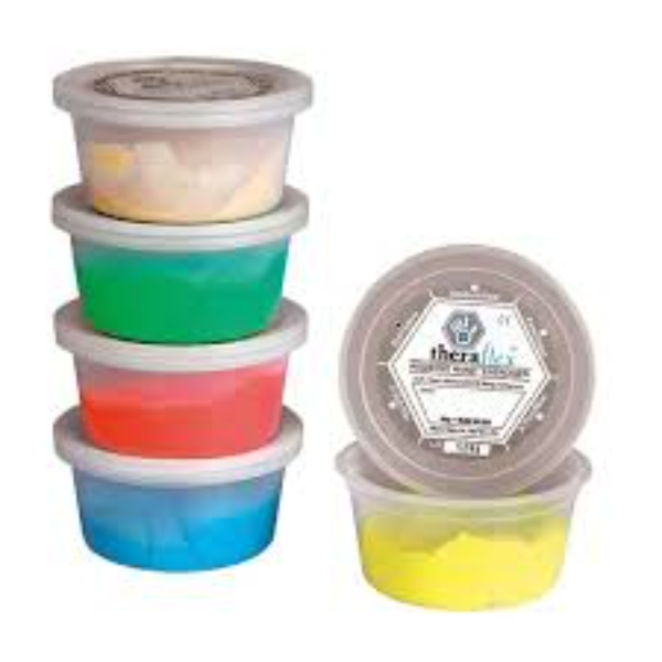 Theraflex therapie putty handtrainer rood 450 gram