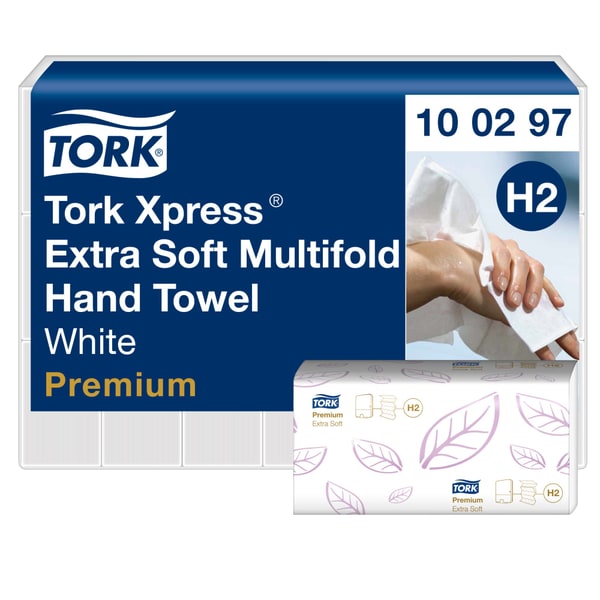 Tork Express extra zachte Multifold handdoekjes 21 x 34cm
