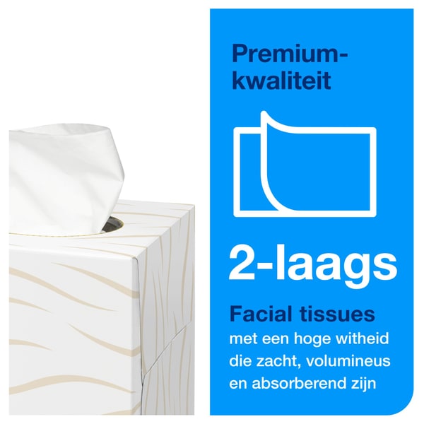 Tork Extra Zachte Facial Tissues 2-laags Wit F1 Premium