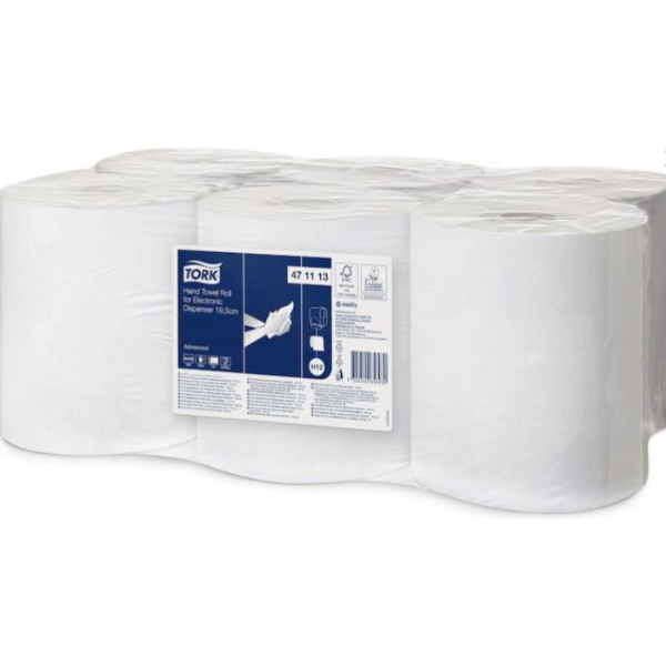Tork Handdoekrol voor Elektronische Dispenser Advanced, 2-laags, wit H12, 143mtr/19,5c