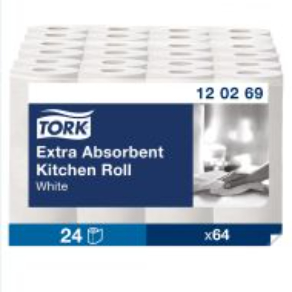 Tork keukenrol wit