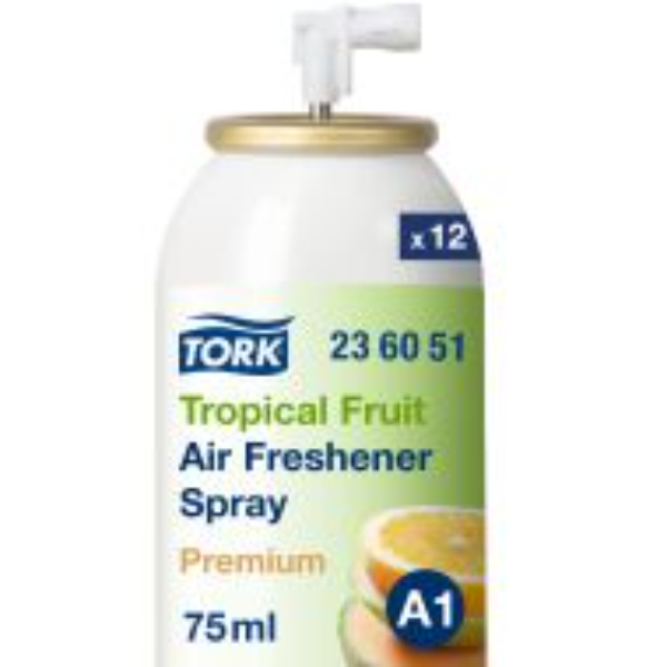 Tork Luchtverfrisser Spray met Tropisch Fruitgeur A1, aerosol