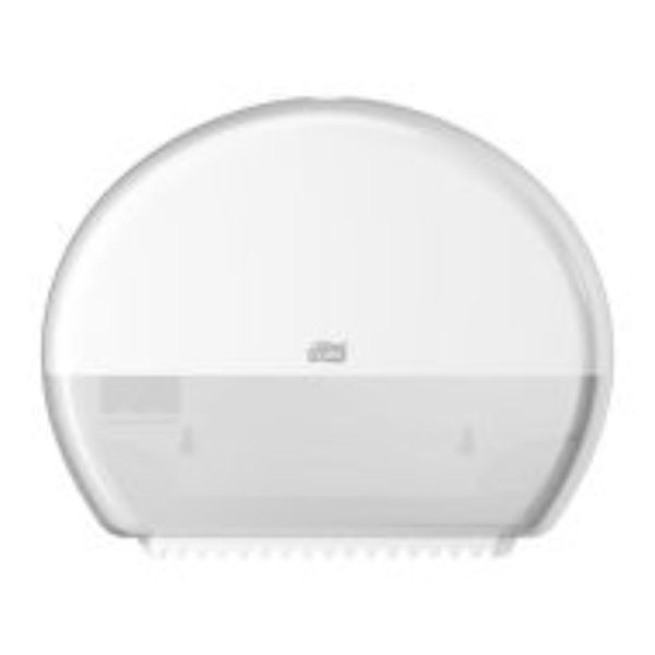 Tork Mini Jumbo Toiletpapier Dispenser, wit T2, kunststof, Elevation-Line