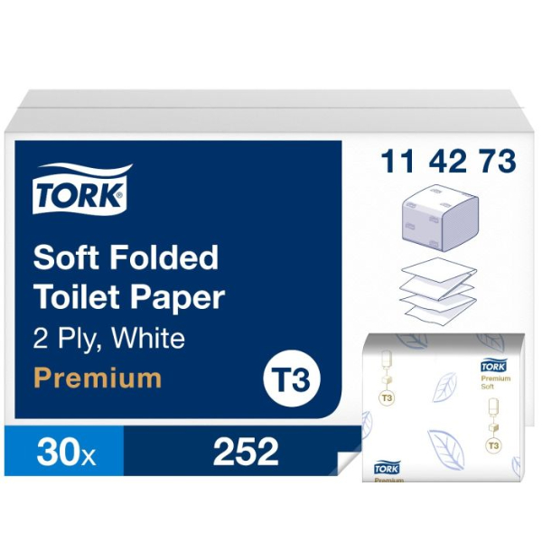 Tork toiletpapier wit T3