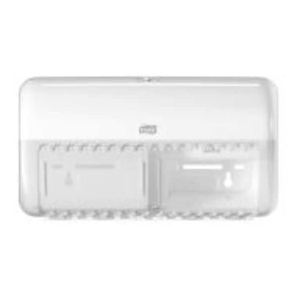 Tork Traditioneel Toiletpapier Dispenser, wit T4, kunststof, Elevation-Line
