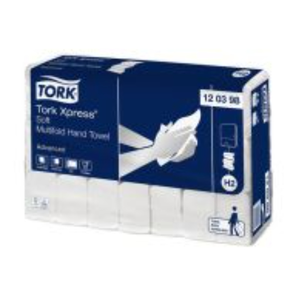 Tork Xpress multifold handdoekjes wit H2
