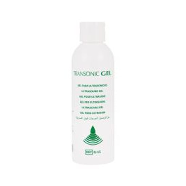 Transonic ultrasound gel blauw 250 ml, foto 3 van 3