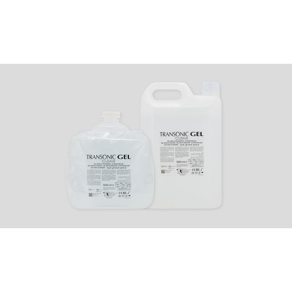 Transonic ultrasound gel clear 5 liter