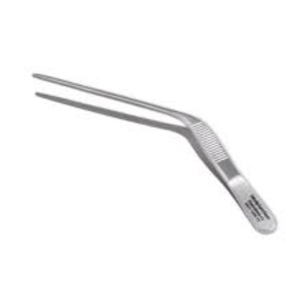 Troeltsch oor / neuspincet 15 cm gebogen rvs