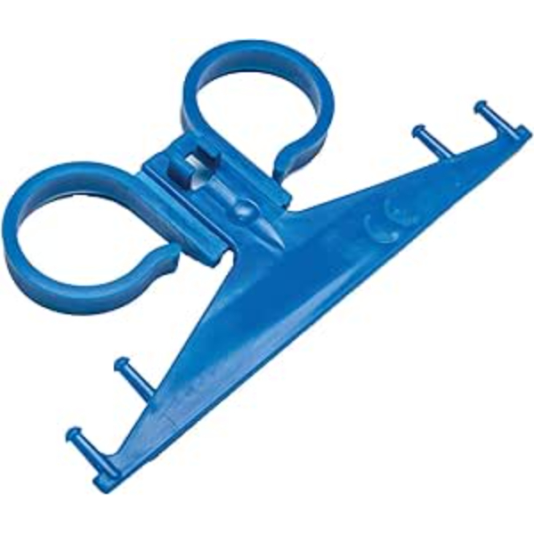 Urinezakhouder kunststof blauw