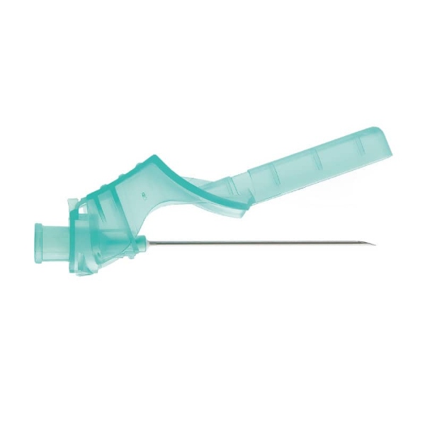 Veiligheidsnaald SAFETY AGANI 18 G x 38 mm roze