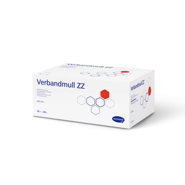 Verbandgaas ZZ 20 draads 8 laags 10 cm x 40 m
