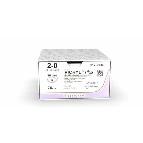 Vicryl hechtdraad 2-0 sh 70 cm