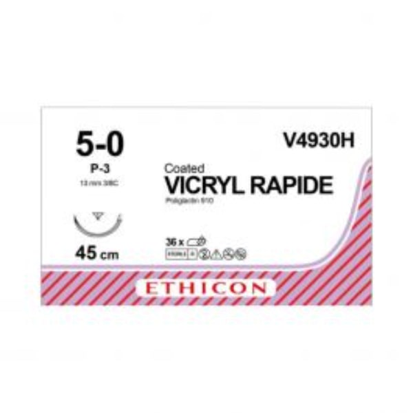 Vicryl Rapide hechtdraad 4-0 45cm P-3 Prime, foto 2 van 2