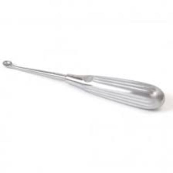 Volkmann scherpe lepel 000 - diameter 2 mm 17 cm Rvs