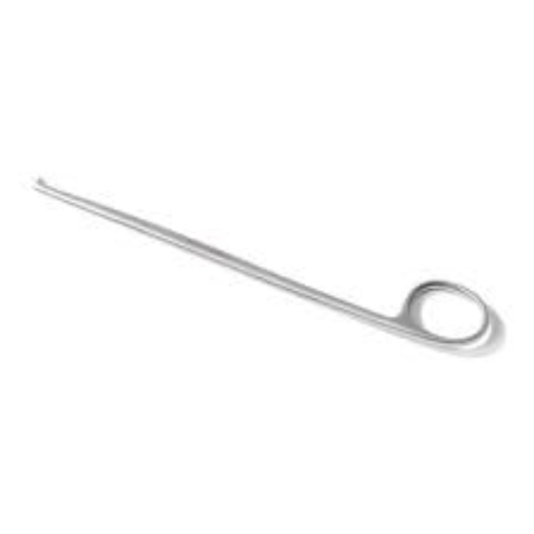 Volkmann wondhaak 3 - tands stomp 22 cm Rvs