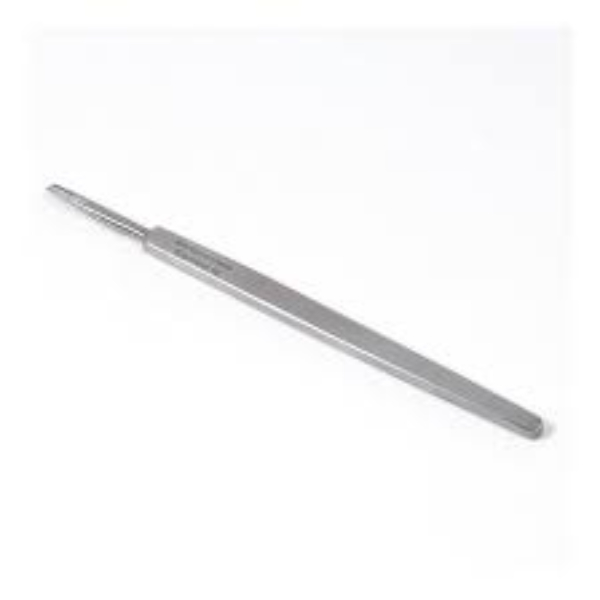 Walton oogbeitel hol 12 cm Rvs