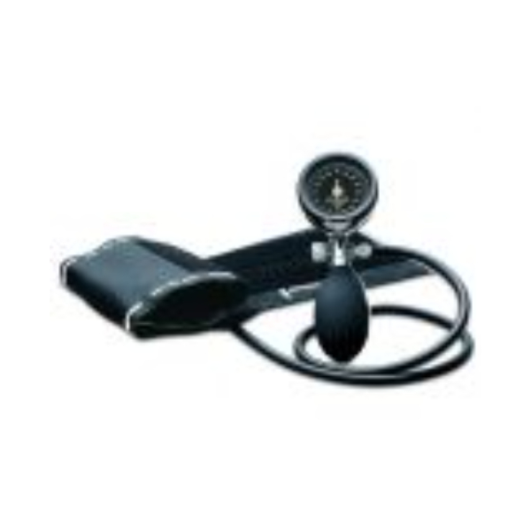 Welch Allyn Durashock bloeddrukmeter zwart. 1 slang voor volw. in etui
