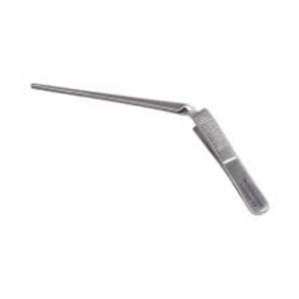 Wilde oorpincet kruismodel 13 cm gebogen rvs